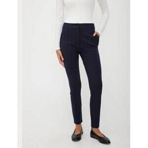 Kit and Ace Maven Women Size 12 Black Slim Fit High Rise Pant Tailored Look